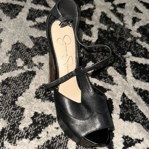 Black Platform Heels by Jessica Simpson